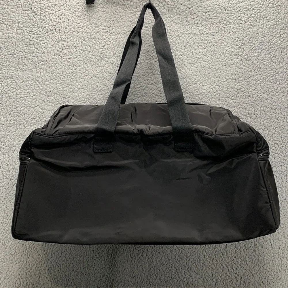 Paco Rabanne Duffle Bag Women’s Black Travel Weekender Tote Logo Shoulder Strap‎
